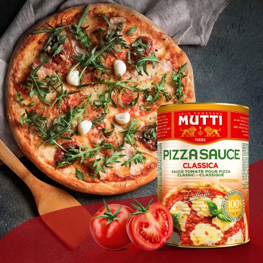 Mutti pizzasaus