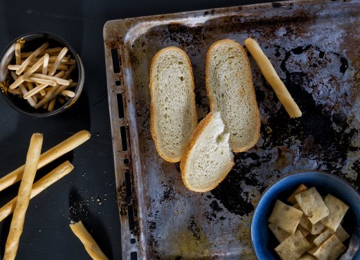 Toast, soepstengels & brood